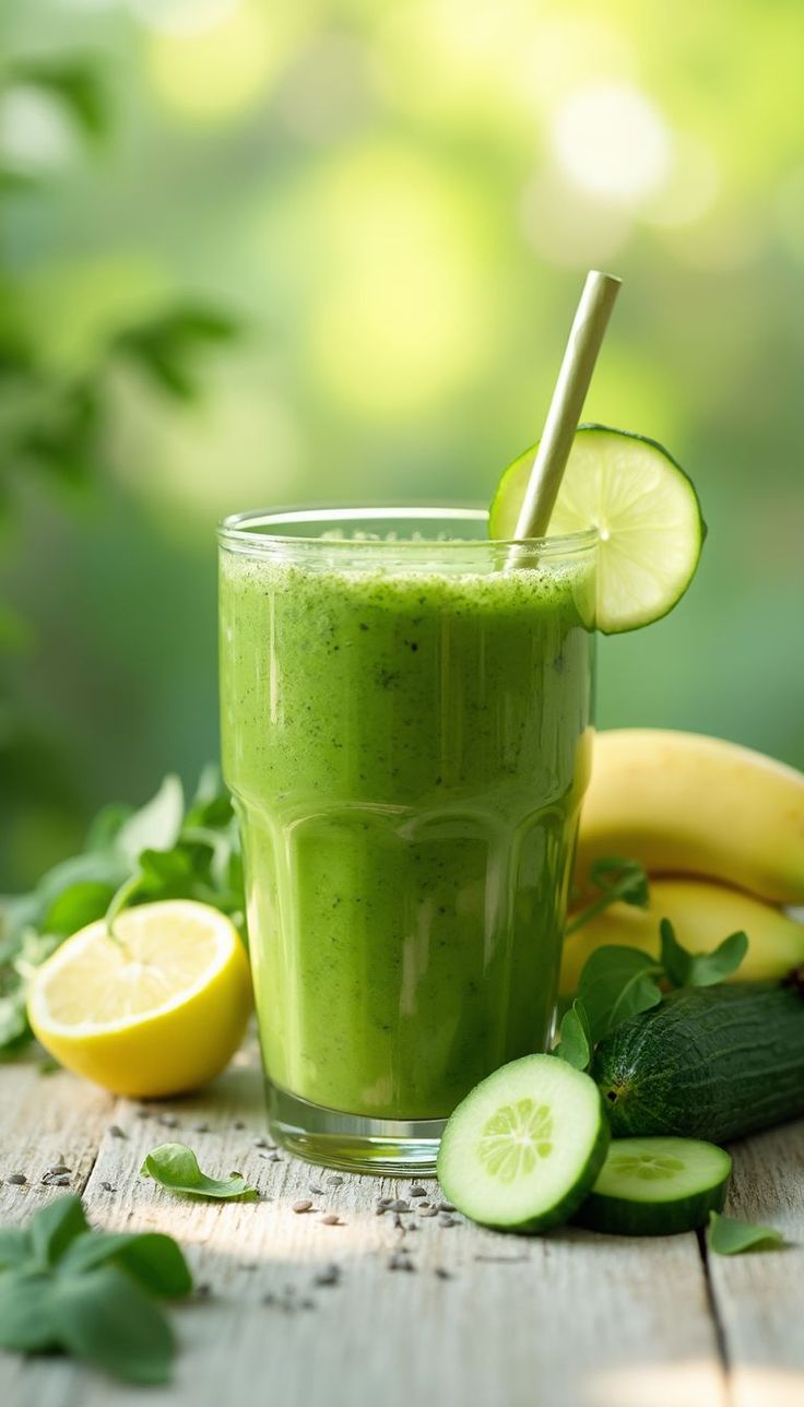 Green vibes smoothie