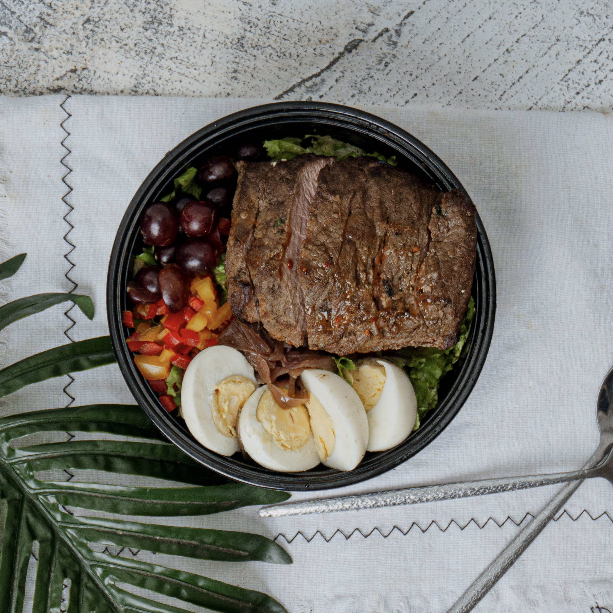 Steak & Egg Salad with Citrus Vinaigrette